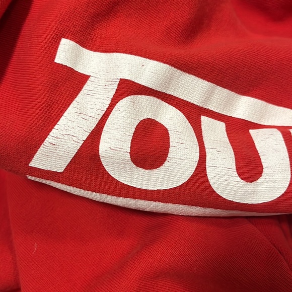 Team Bieber red sweatpants - Picture 4 of 4